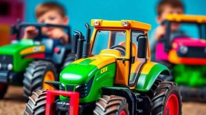 МЕГАКОЛЛЕКЦИЯ ТРАКТОРОВ И ГРУЗОВИКОВ НА ДИСТАНЦИОННОМ УПРАВЛЕНИИ!