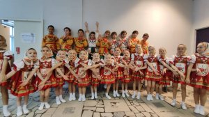 Танец "Городецкие досточки". Ансамбль Школьные годы. Группа АМ-1 и АМ-2 08.12.2024