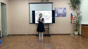 Анжелика Власова 9 лет . "Мама с дочкой" Ольга Гражданцева .