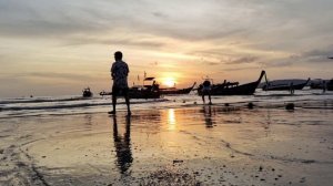 Ao Nang beach Sunset 25 th December