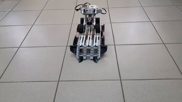 эстакада на lego evolution 3 кружок робототехники "Железяки" смотреть онлайн