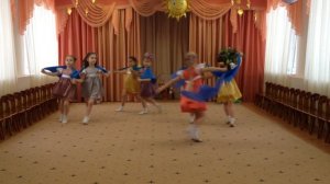 Синий платочек танец