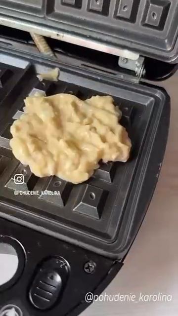 Яблочные вафли🧇