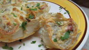 Пирог из лаваша с фаршем
