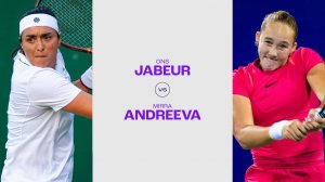 03.01.25. Онс Жабер - Мирра Андреева. WTA 500. Ons Jabeur - Mirra Andreeva