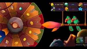 Кручу рулетку x27 раз в игре Мои поющие монстры!