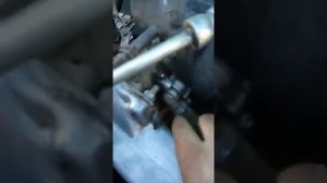 Переделали дизель под искровое на газу.