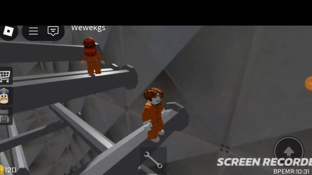 Roblox. Побег из тюрьмы.