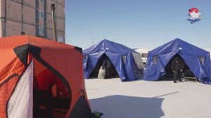 Практическая тренировка по развёртыванию пункта временного размещения населения