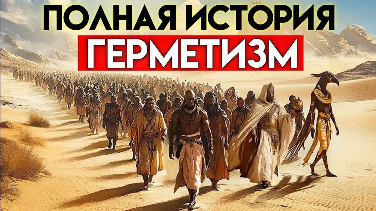 ПОЛНАЯ ИСТОРИЯ Герметизма - Каждый должен ЗНАТЬ ЭТО!
