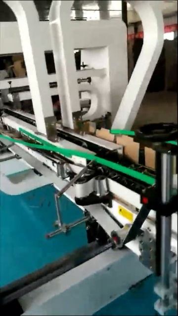 computer automatic folder gluer machine / caja de cartón de la máquina encoladora automática