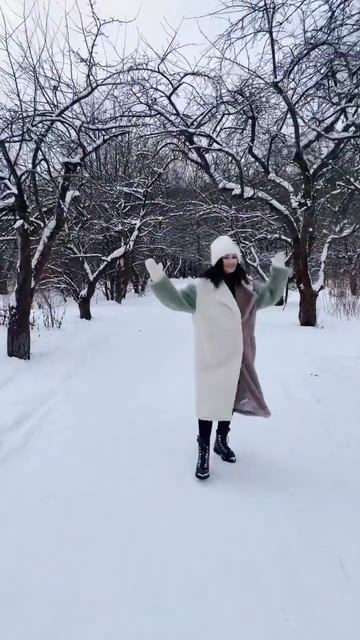 Сказочный зимний лес❄️ #сашапопова #shorts