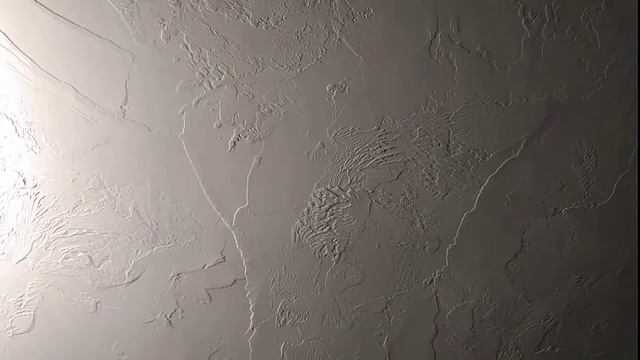 Декоративная штукатурка с узором "Мраморный".