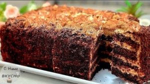 Торт "Император" Без Миксера! СОЧНЫЙ без пропитки! ВЫ БУДЕТЕ Готовить ЭТОТ торт Каждый День!