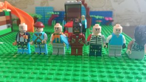 lego анимация mortal kombat stop motion animals