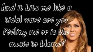 Miley Cyrus Who owns my heart lyrics