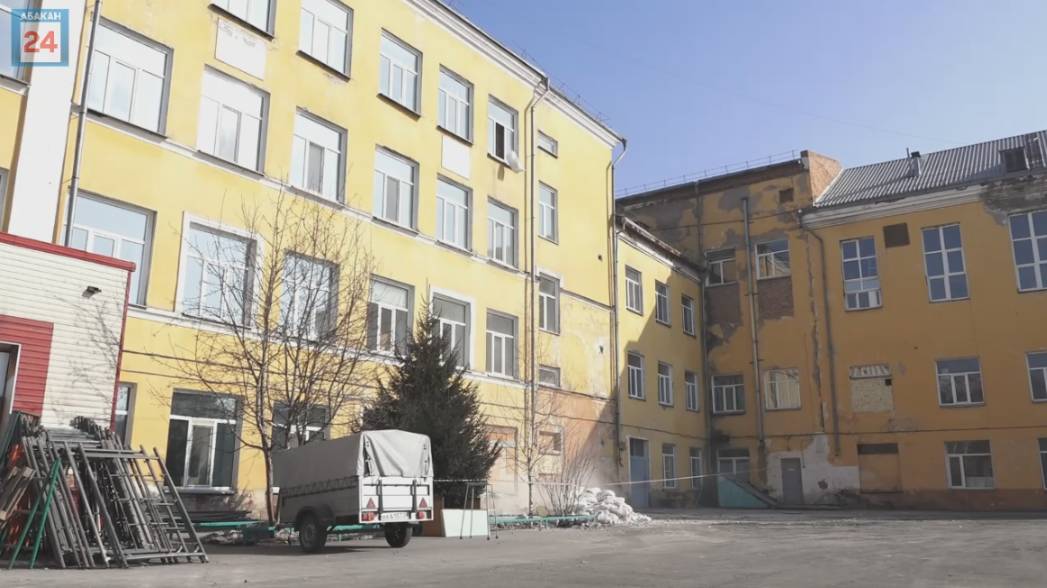 В школе №1 Абакана стартовал капитальный ремонт