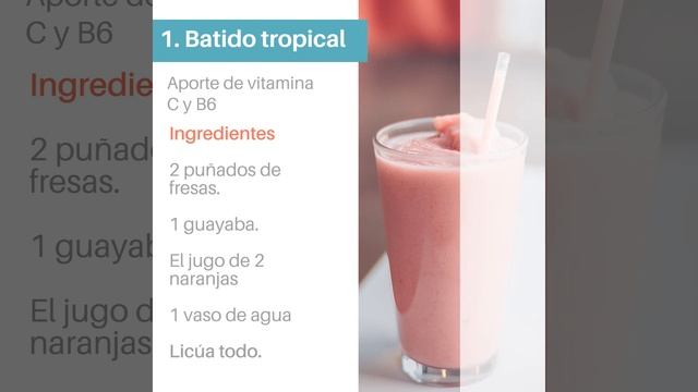 Disfruta estos deliciosos batidos de frutas que nos comparte Figurella смотреть онлайн