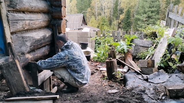 Ремонт нижнего венца (часть 2-я), самые дешевые сваи своими руками. смотреть онлайн