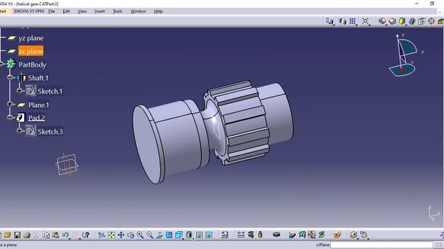 Mastering Helical Gear Design in CATIA V5 Tutorial for Mechanical Engineers and CAD Designers