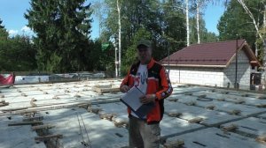 Строительство одноэтажного дома с цокольным этажом. Часть 4