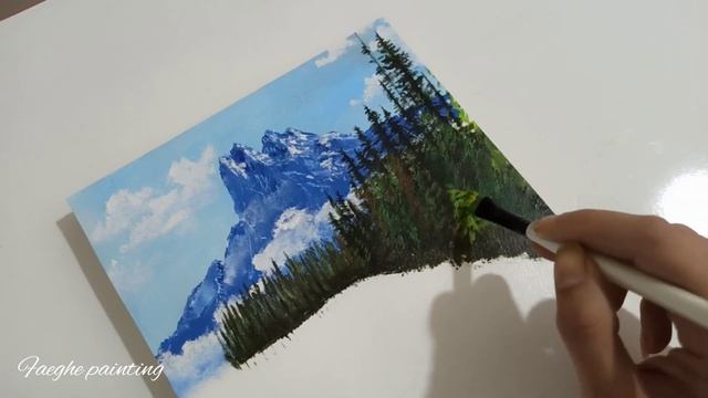 landscape painting  Paint like a pro  Easy and amazing  challenge10