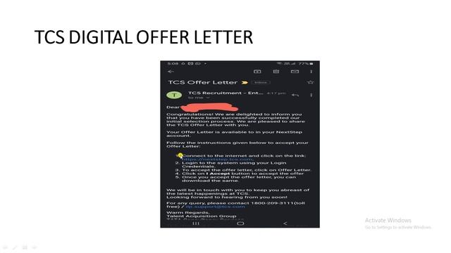 TCS Sending offer letters | TCS Calling students for documents verification | TCS Latest Updates