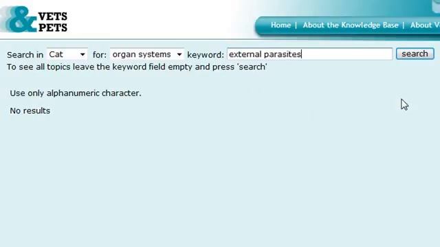 Vets-net.com: Keyword search external parasites cat смотреть онлайн