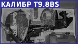 Лодочный мотор КАЛИБР T9.8BS. Запуск