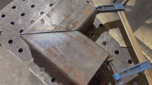 Резка трубы 120х80х4 на труборезе Cutrich Sidetec 3-315