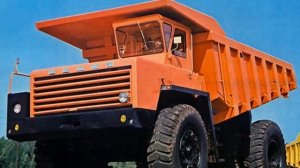 Один из первых карьерных гигантов СССР, БелАЗ 540