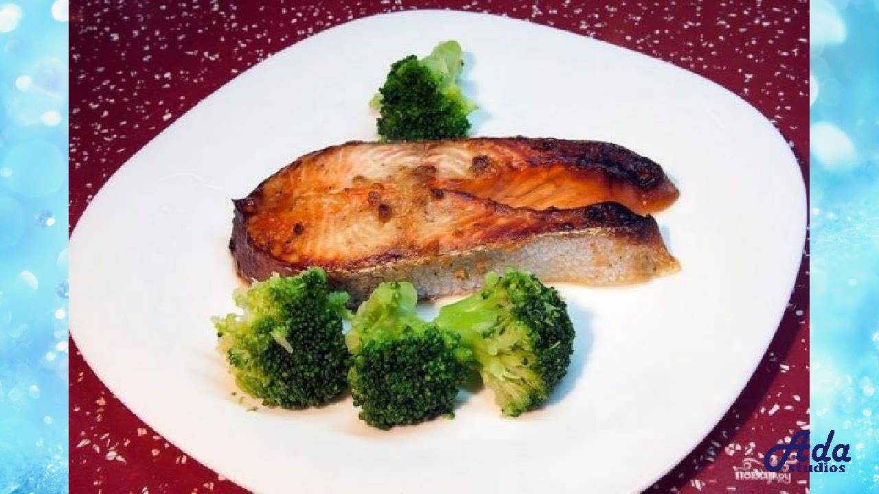 Форель с брокколи Рецепт, пошаговый, как пригот