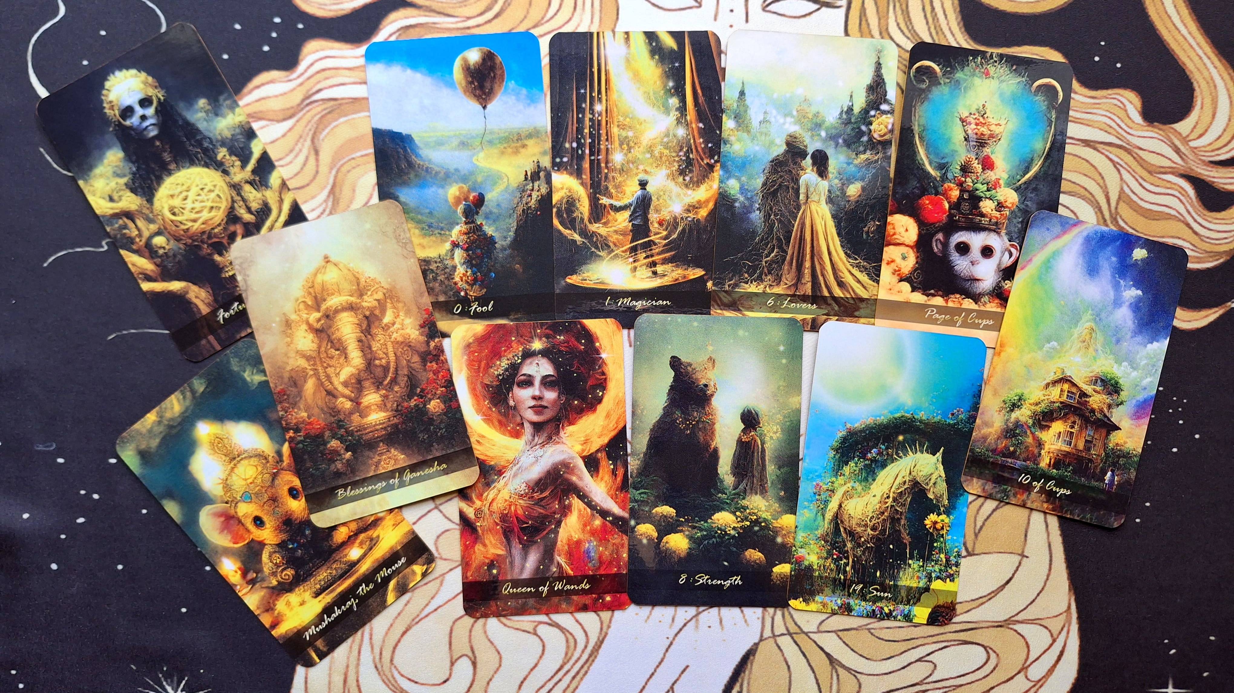 Обзор колоды ⚜️ "Golden Journey Tarot" ⚜️ "Таро Золотой путь" ⚜️
