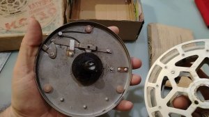 ИНТЕРЕСНАЯ КАТУШКА ДЛЯ РЫБАЛКИ КС-130 ИЗ СССР, ЗАВОД ВОЕНОХОТ-1. НОСТАЛЬГИЯ ПО СНАСТЯМ СССР.