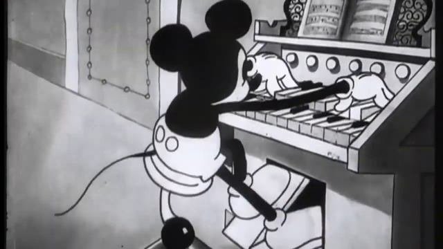 Mickey Mouse - The Haunted House 1929 REVERSED [CREEPY CARTOON]