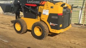 Отгрузка мини-погрузчика LiuGong CLG 385B (HF)