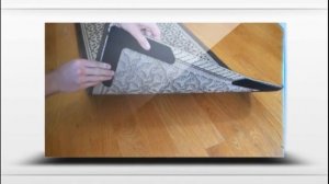 How to stop Rug Corner Curling. Instant. Easy. Inexpensive. NeverCurl.