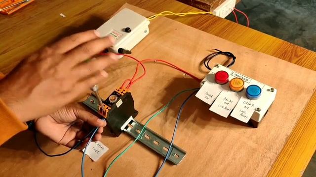 How to connect a on delay Timer | Timer connection in hindi | selec 800S connection | timer conn смотреть онлайн