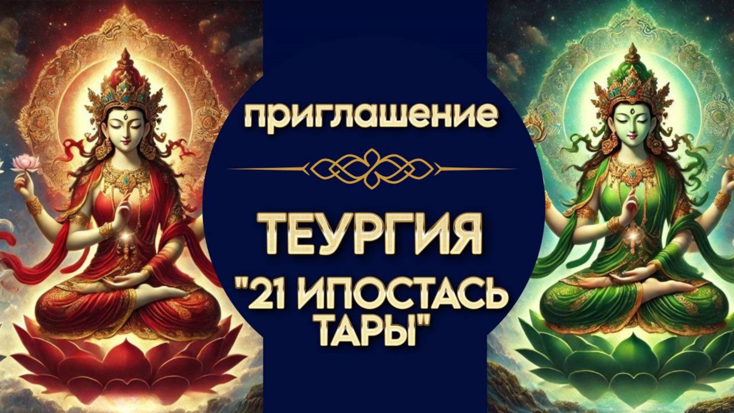 Приглашение "21 ипостась Тары"