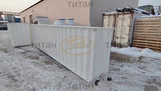 Смотровая яма ТИТАН в гараже для легкового и грузового автомобиля, размеры по чертежу 14 метров....