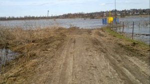 разлив Днепра 20. 04.2022 год.