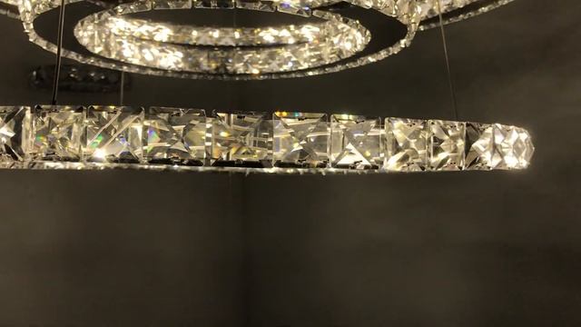 Xiertek USA, Heidi Lighting/3 Circular Diamond Ring LED (32" in) Non-Dimmable, Soft White смотреть онлайн