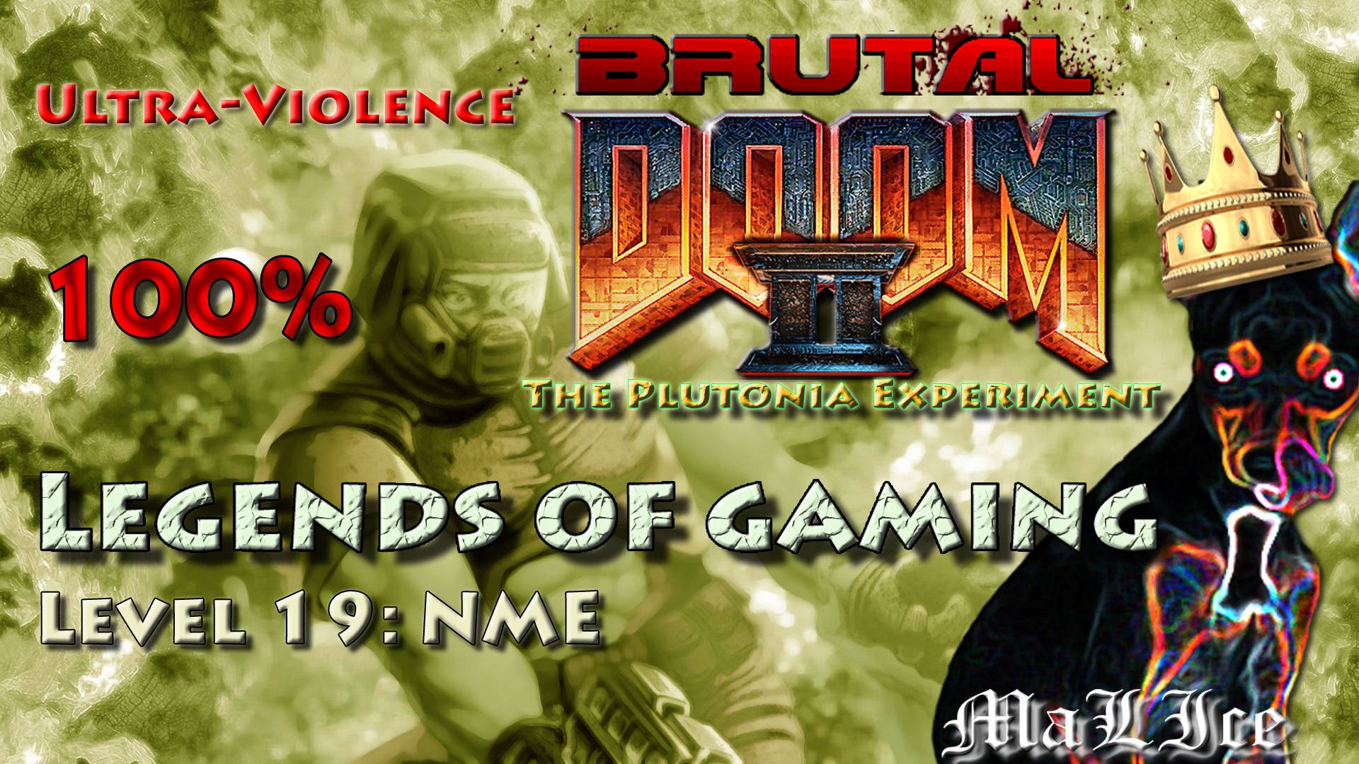 Brutal Doom 2 The Plutonia Experiment - Level 19: NME