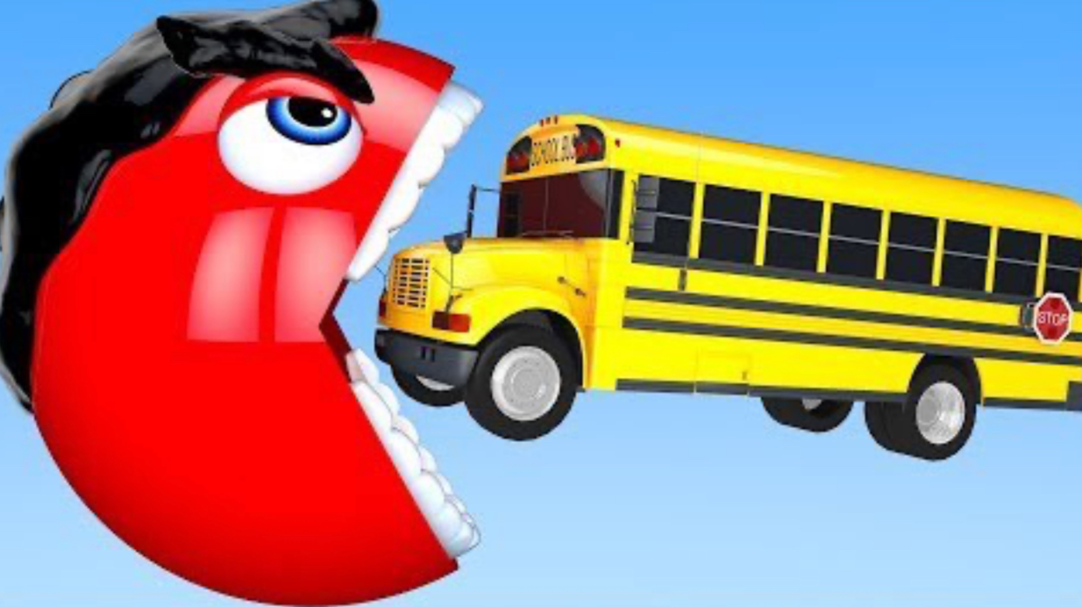 Учим цвета PACMAN Hulk Farm Street Vehicles Surprise Toy Colors Magic Liquids для детей →