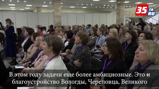 В Вологде прошел масштабный женский форум «Деловая весна»