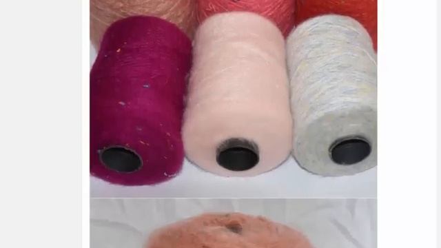 Мохеровая пряжа для ручного вязания