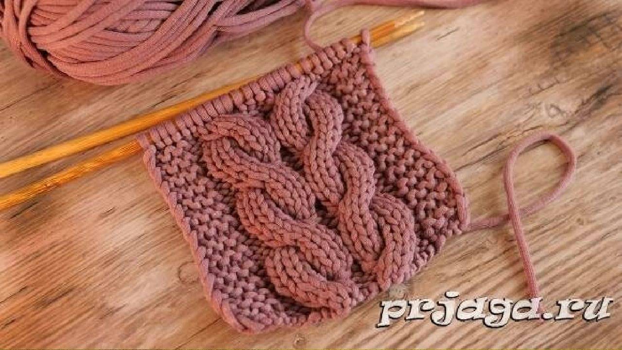 Эффектные объёмные узоры спицами. 17 красивых с
