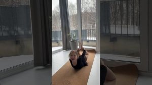 Как быстро научиться делать шпагат? | Зарядка от Ксюши