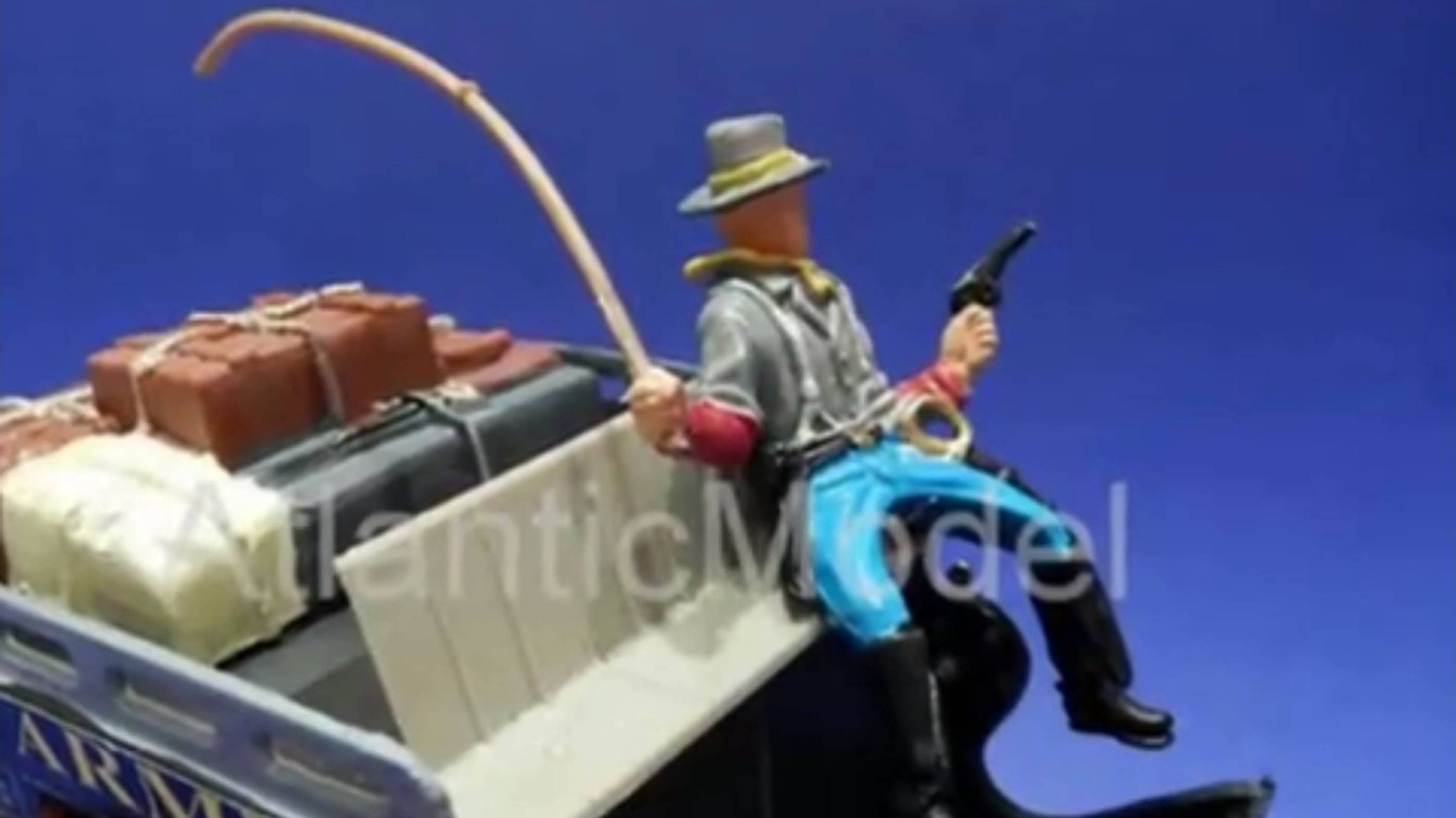 солдатики Britains / DSG дилижанс армии конфедерации смотреть онлайн