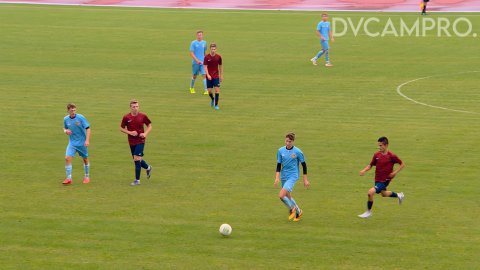 Фрагмент футбольного матча.